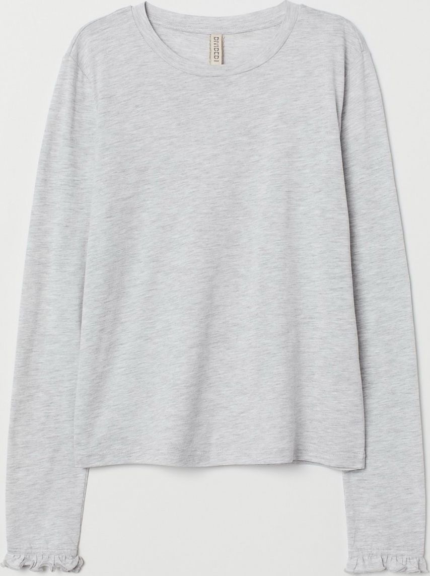 

Лонгслив H&M 0696478-8 XS Серый