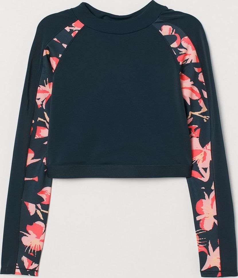 

Спортивный топ H&M Sport 0715542-9 L Темно-синий