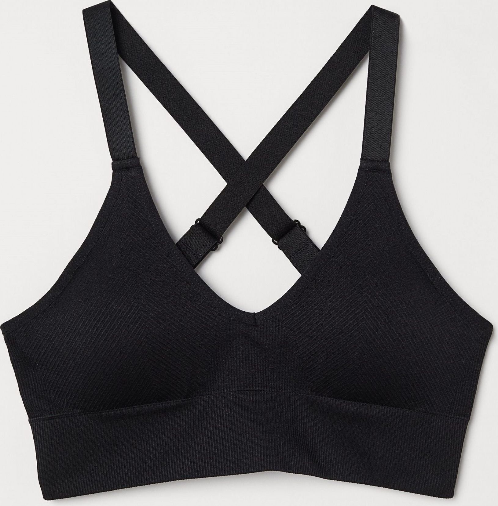 

Спортивный топ H&M Sport 0702118-9 S Черный