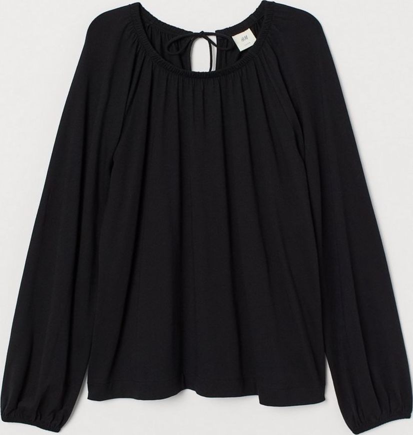

Блузка H&M 0793878-0 M Черная