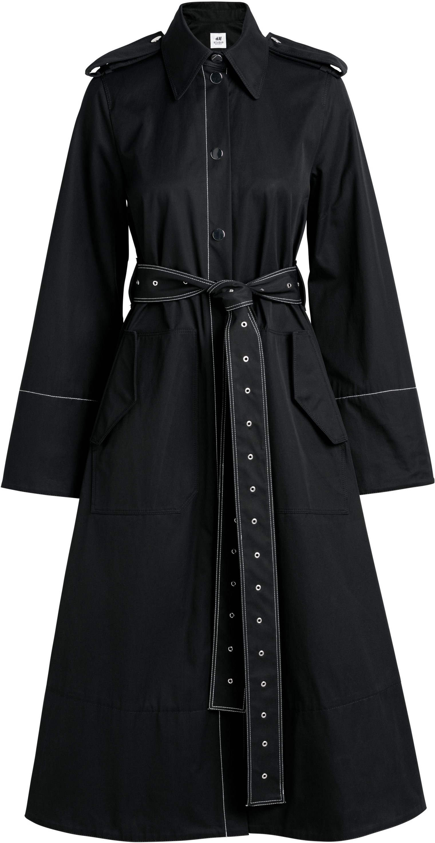 

Плащ H&M Studio 0615675-7 46 Черный