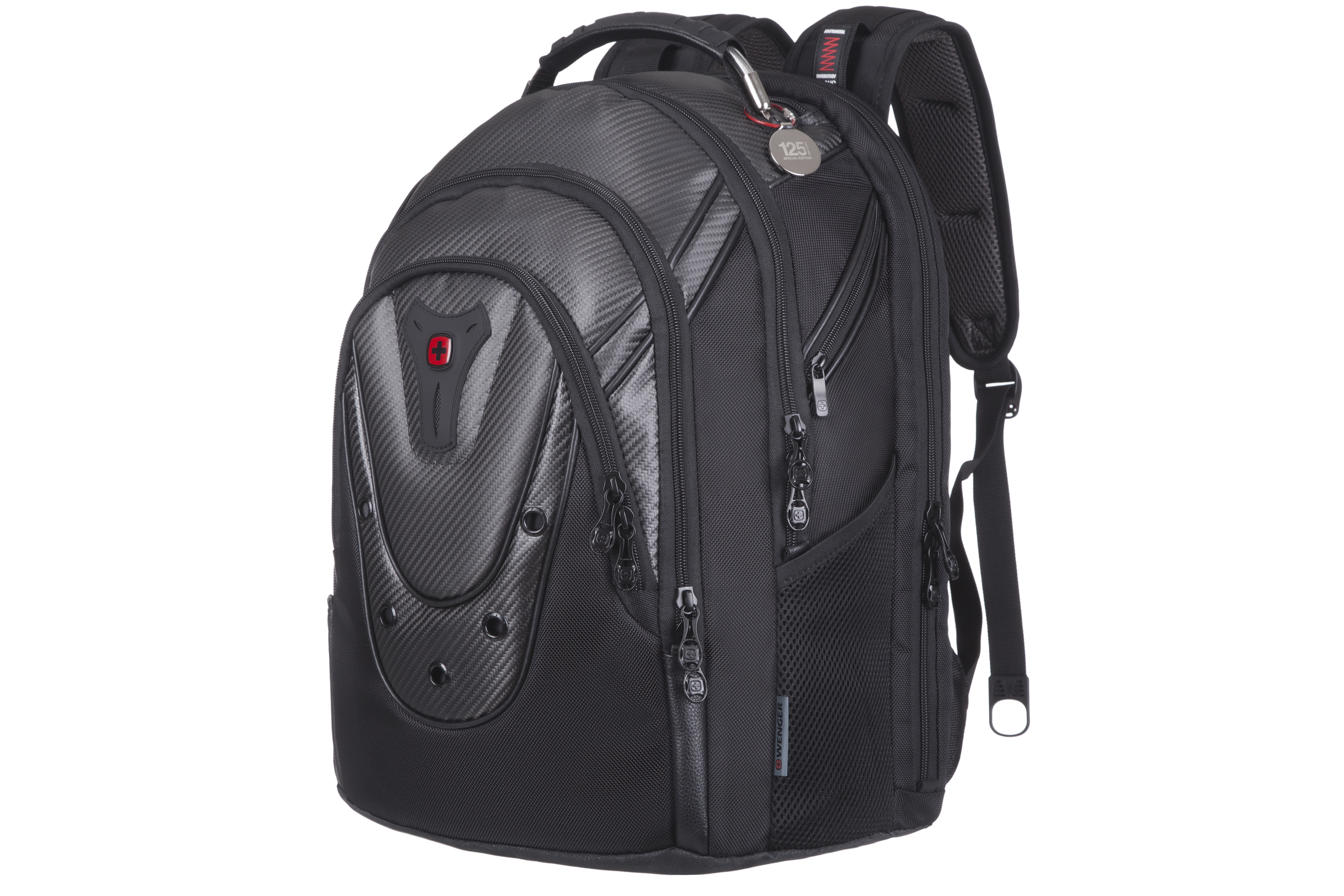 

Рюкзак для ноутбука Wenger Ibex 125th Black Carbon