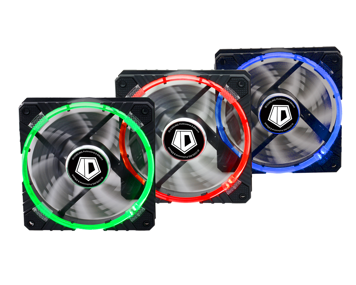

Вентилятор ID-Cooling RB-12025 (3pcs Pack), 120x120x25мм, 4-pin, Black