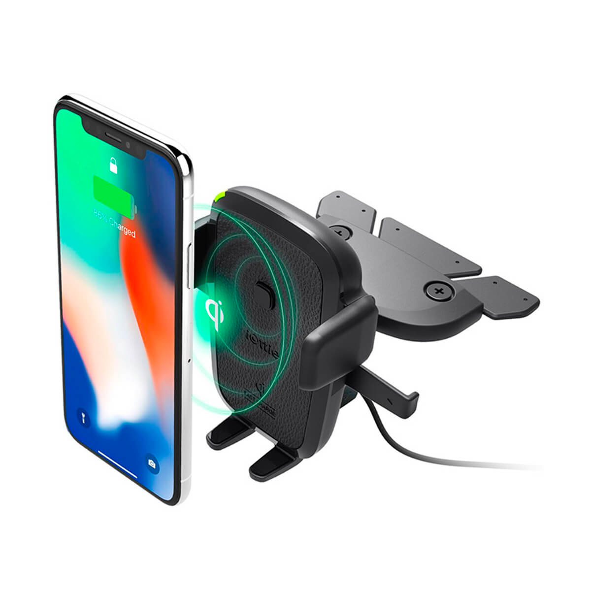 

Автодержатель-зарядка iOttie One Touch 4 Wireless Qi Charging CD Mount