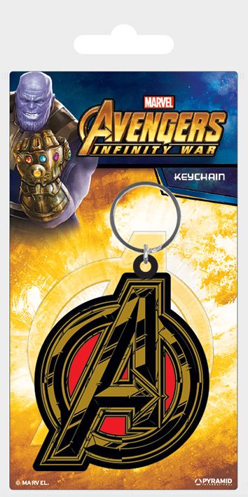 

Брелок Pyramid International Keychain: Marvel - Avengers Symbols