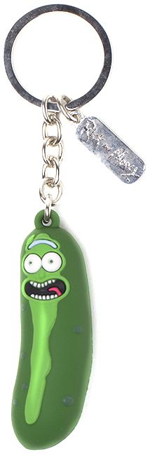 

Брелок Difuzed Rick and Morty - Pickled Rick 3D Rubber Keychain