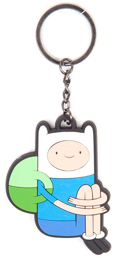 

Брелок Difuzed Adventure Time - Sitting Finn Rubber Keychain