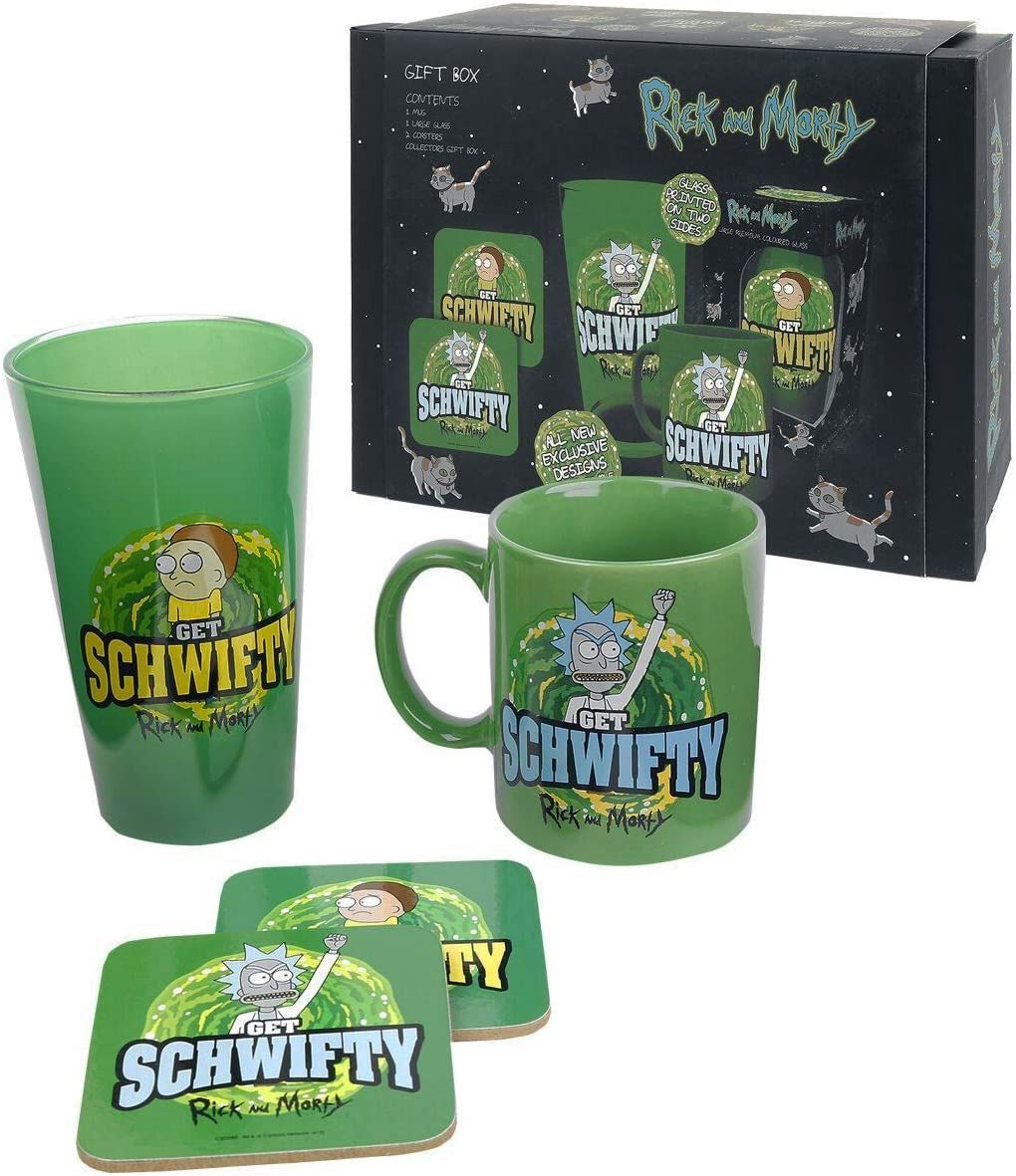 

Подарочный набор GB eye Rick And Morty: Gift Box - Get Schwifty (GFB0054)