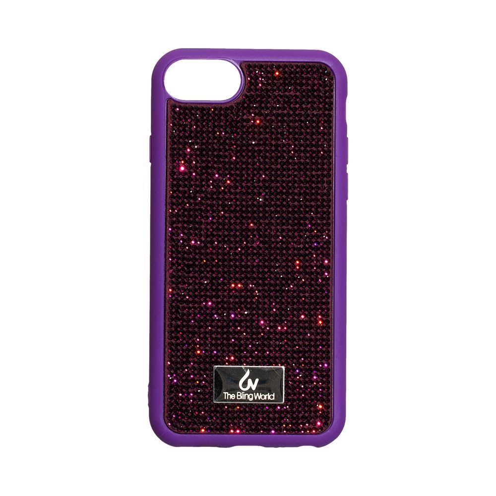 

Панель Bling World TPU+LCPC для Apple Iphone 7/8G Purple