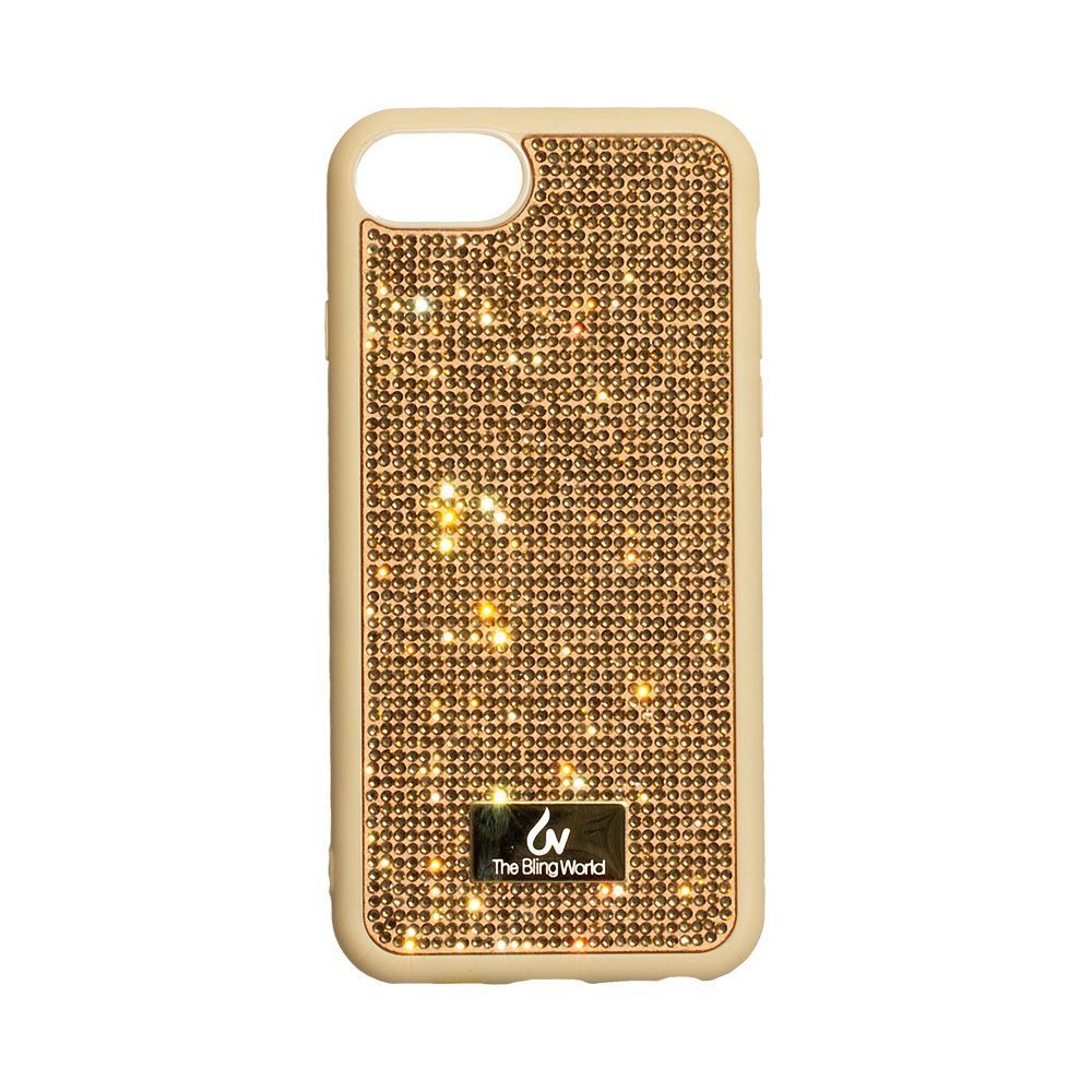 

Панель Bling World TPU+LCPC для Apple Iphone 7/8G Gold