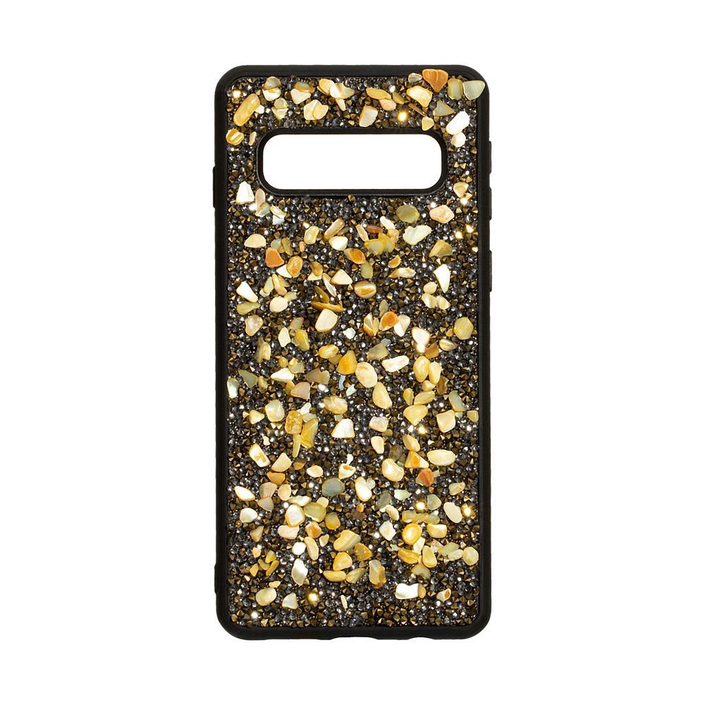 

Панель Bling World Stone для Samsung S10 Gold