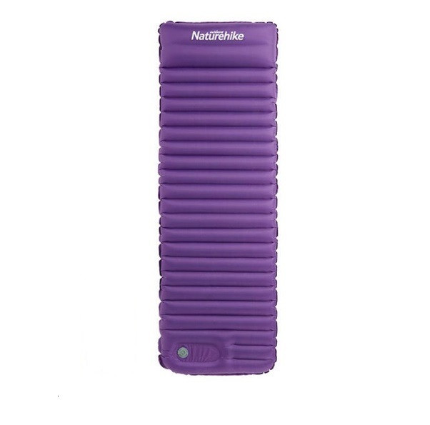 

Килимок надувний Naturehike 185 х 60 см R-Value 3 фіолетовий NH18Q001-D