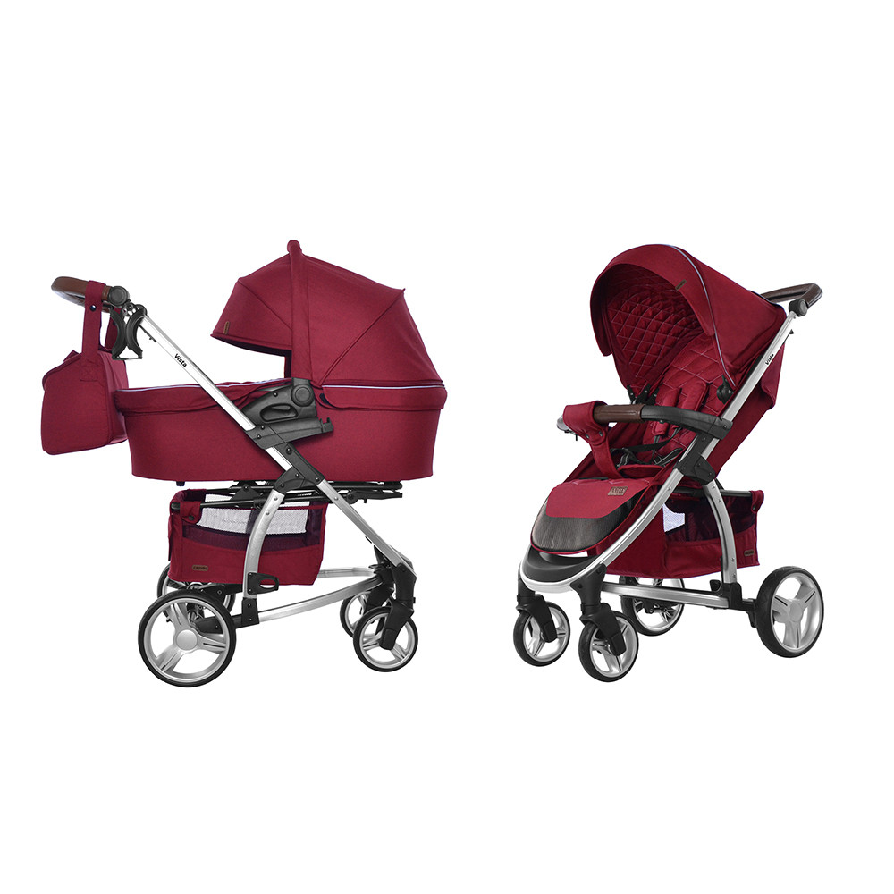 

Коляска универсальная Baby Tilly Vista CRL-6501 Ruby Red /1/