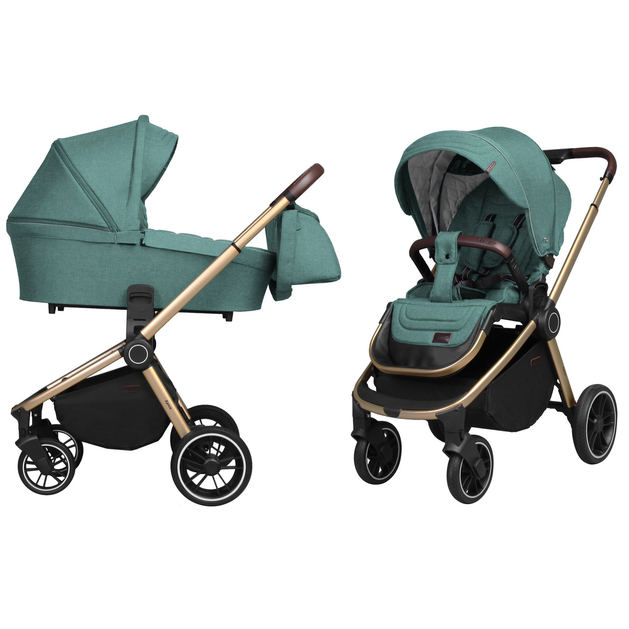 

Коляска универсальная Baby Tilly Epica CRL-8510 (2in1) Tea Green +дождевик /1/
