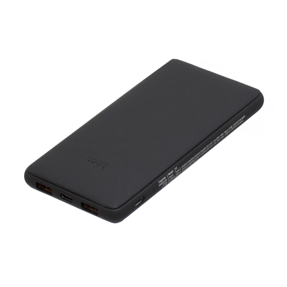 

УМБ Hoco J12 Amazing Star 10000 mAh Black (J12N)