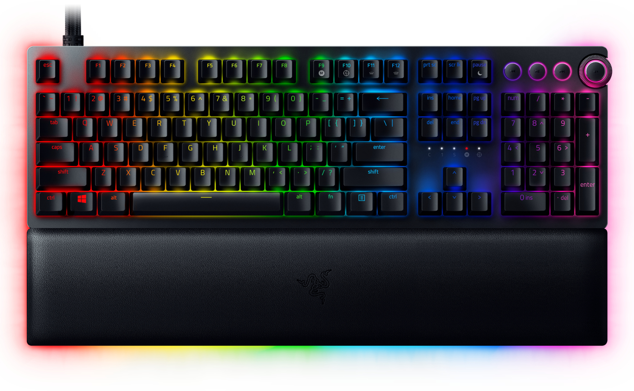 

Клавиатура проводная Razer Huntsman V2 Optical Switch ENG USB (RZ03-03610100-R3M1)