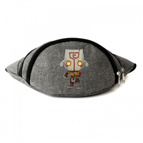 

Сумка Бананка Дота 2 001 DOTA 2 на пояс DOT 001 grey серый