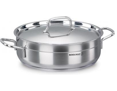 

Кастрюля Korkmaz с крышкой ALFA 30*10 см 7,0 л