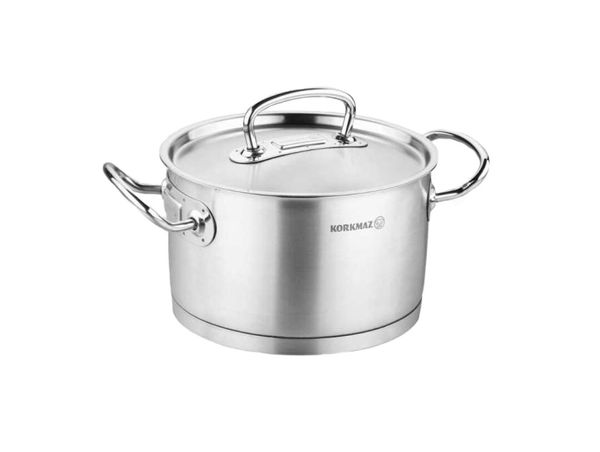 

Кастрюля KORKMAZ PROLINE 20*12 см 3,8 л