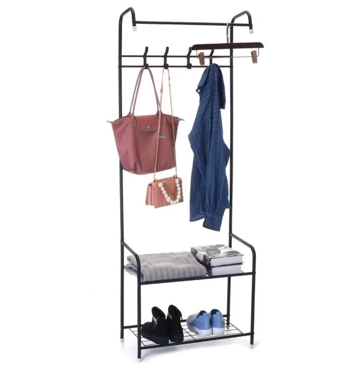 

Вешалка напольная стоячая для одежды 3в1 HAT STAND напольная вішалка для одягу