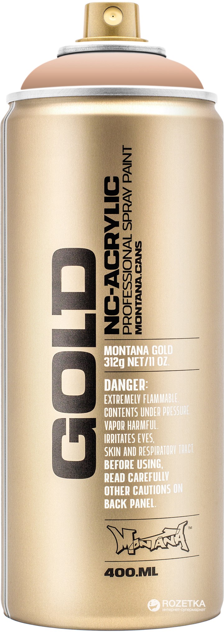 

Акриловая краска-спрей Montana Gold 1430 Макияж 400 мл (Make-Up) (4048500284168)