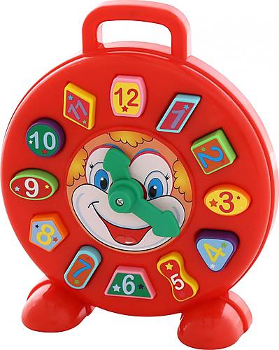 

Развивающая игрушка часы «Клоун» Полесье (62741)