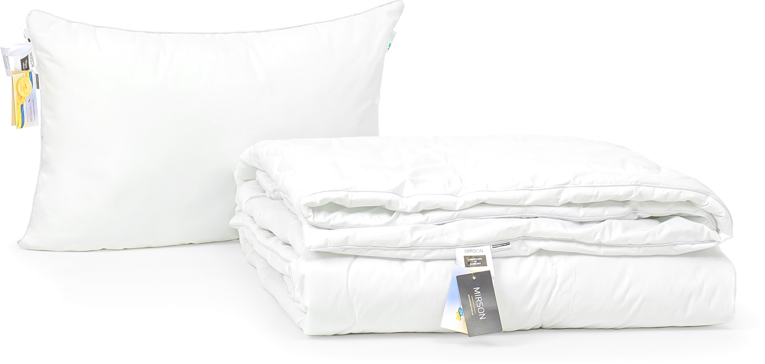 

Набор антиаллергенный MirSon Eco-Soft Деми Luxury Exclusive №2570 одеяло 155х215 см + подушка 50х70 упругая