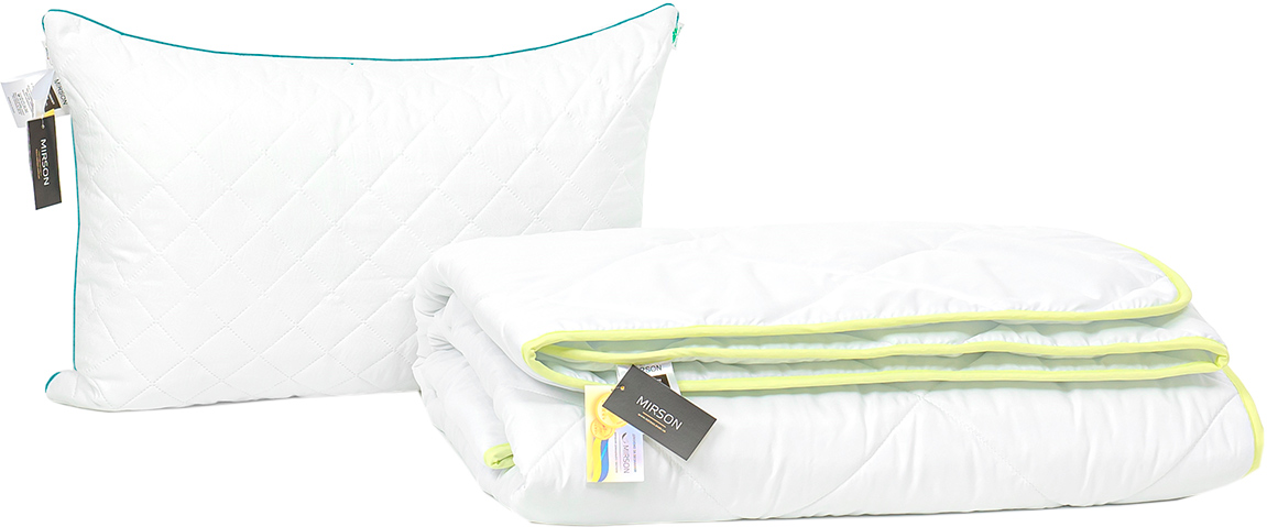 

Набор антиаллергенный MirSon Eco Silk Деми Eco №4004 одеяло 155х215 + подушка 50х70 средняя