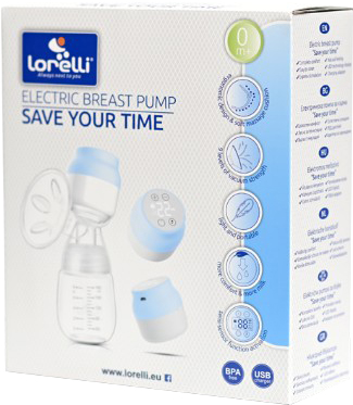 

Молокоотсос электрический Lorelli Save Your Time blue (SAVE YOUR TIME blue)