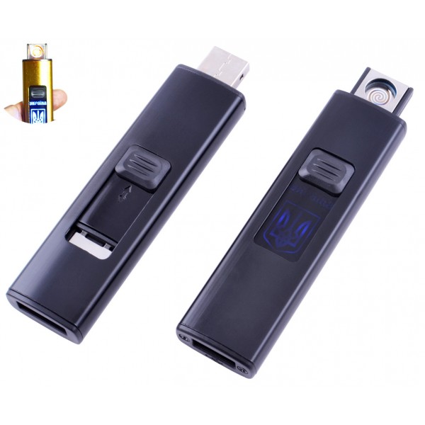 

USB зажигалка Украина №HL-144 Black