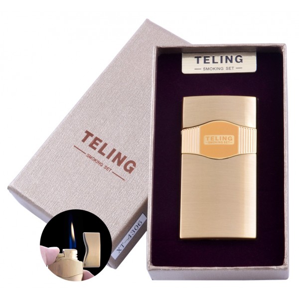 

Зажигалка подарочная Teling №4306 Gold