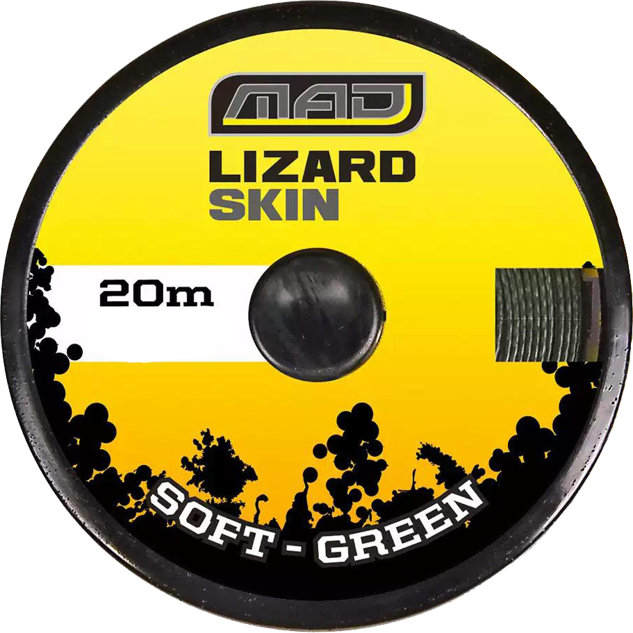 

Шнур поводочный DAM Mad Lizard Skin Soft Green 20 м 30 lb (52135GF)