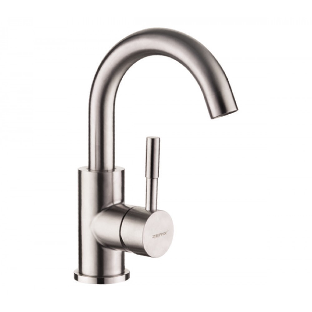 

Смеситель ZERIX LR1098-3 смеситель для умывальника из нерж. cтали SUS304 (33902)