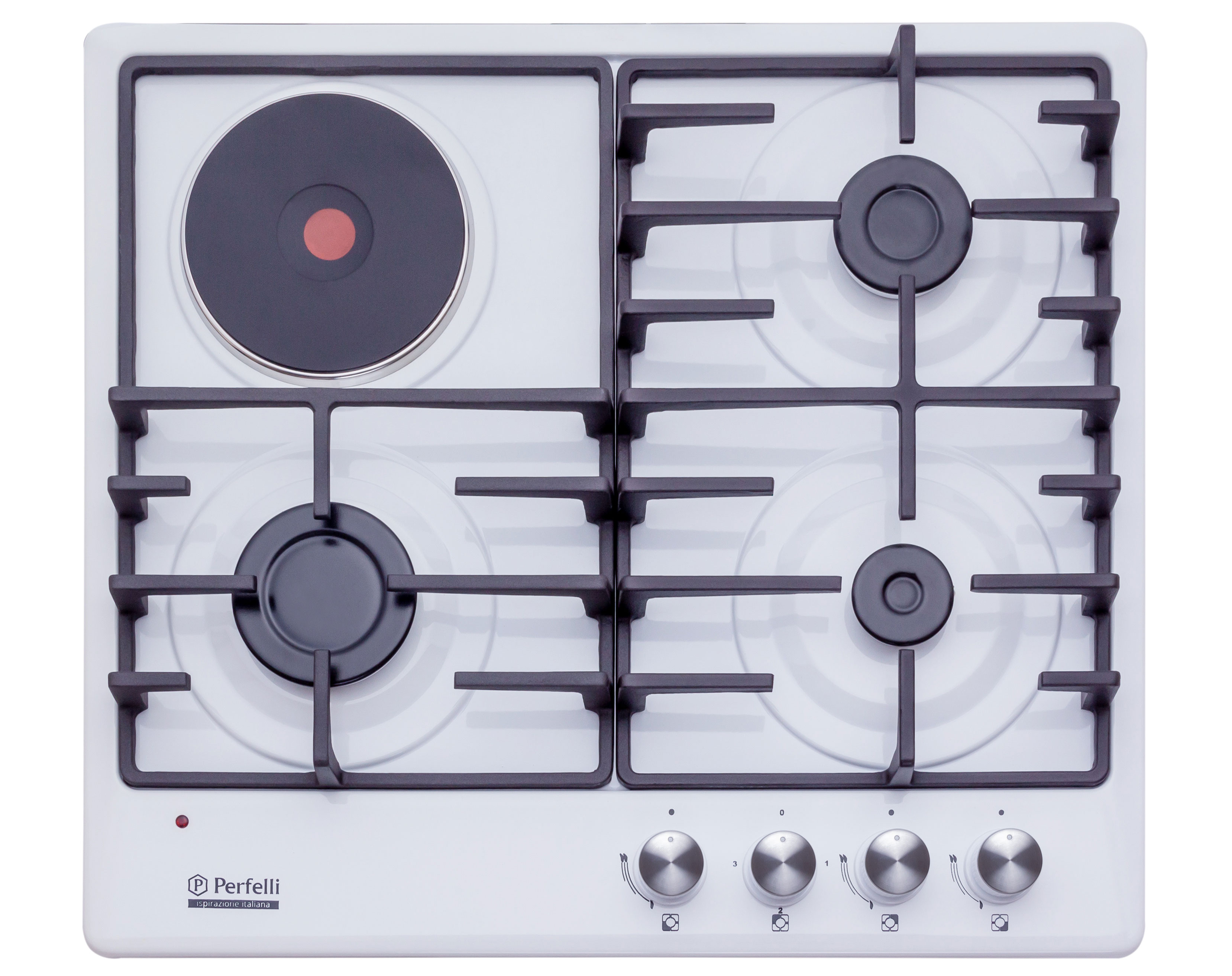 

Варочная поверхность комбинированная Perfelli HKM 63490 WH