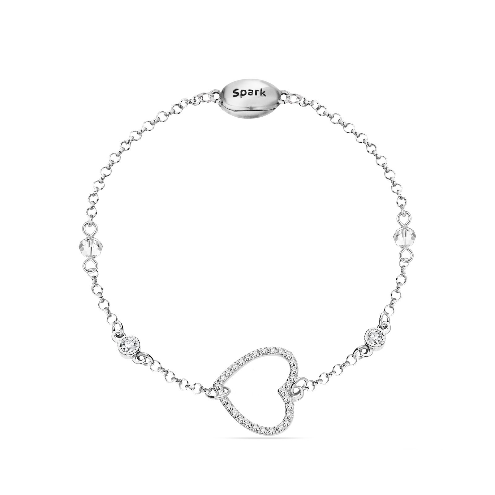 

Серебряный браслет-конструктор SPARK MIX and MATCH модели BMM31026M