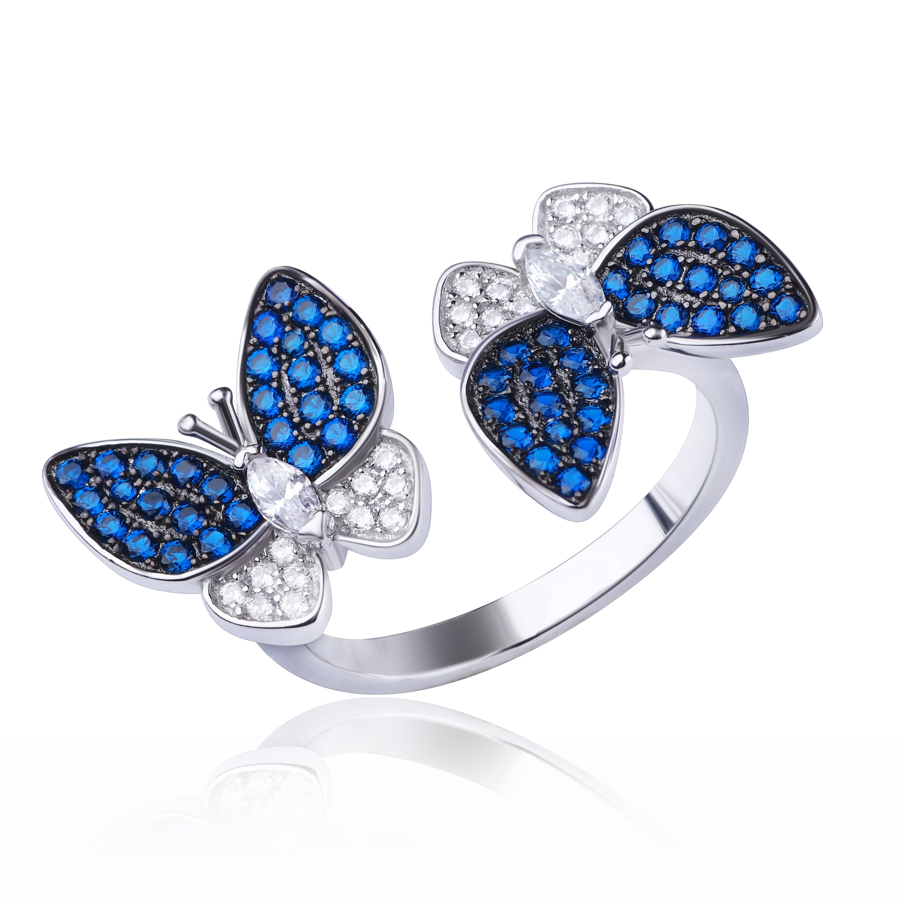 

Серебряное кольцо Silvex925 с фианитом 15.9 мм модели КК2ФС/2007-В