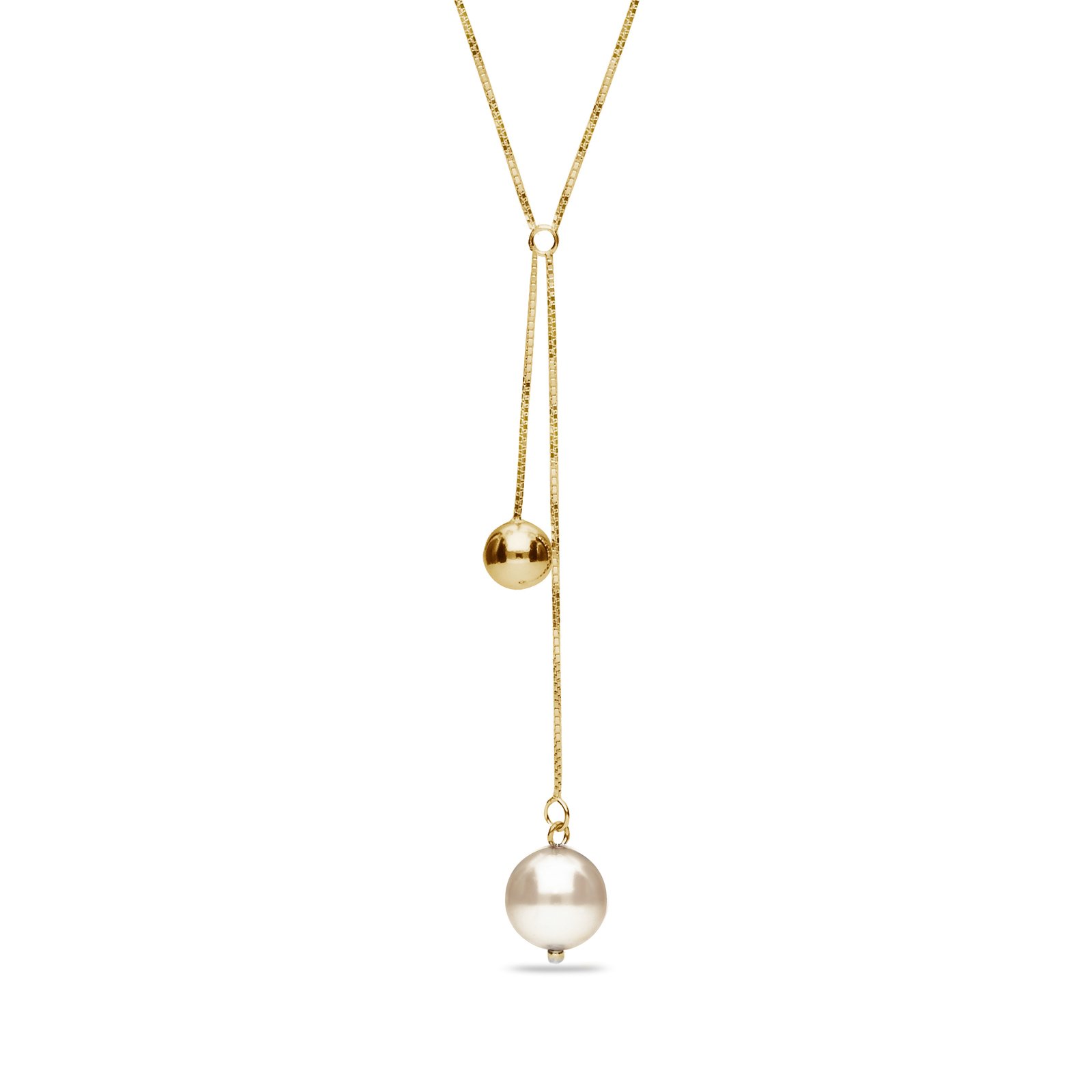 

Серебряное колье SPARK Hazen с жемчугом Swarovski модели NKG581012CR