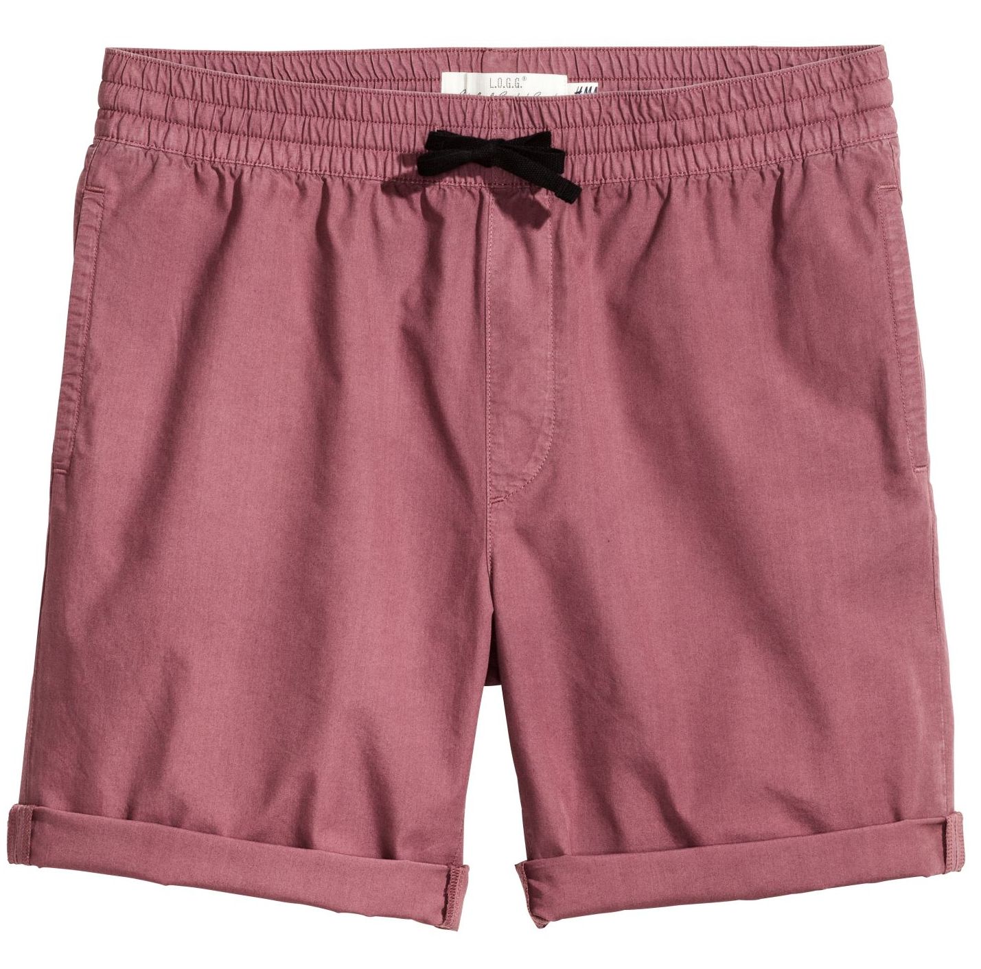

Шорты H&M 4885616RP21 S Бордовые