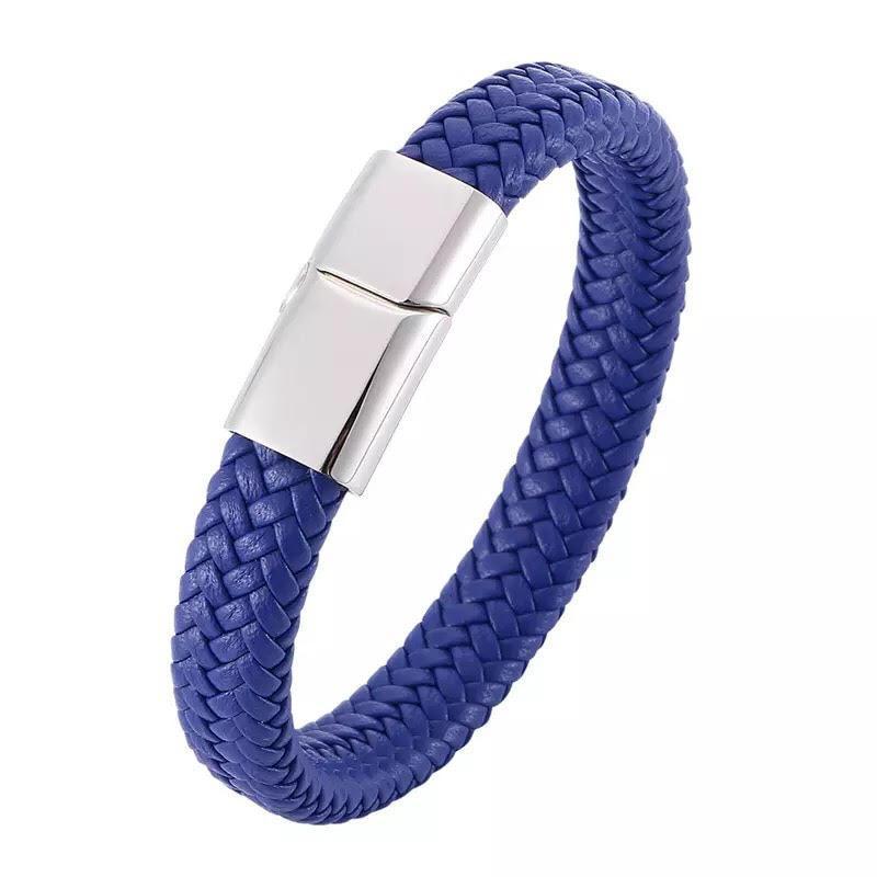 

Браслет MS Bracelet Eco Blue 022msb мужской Синий 22 размер