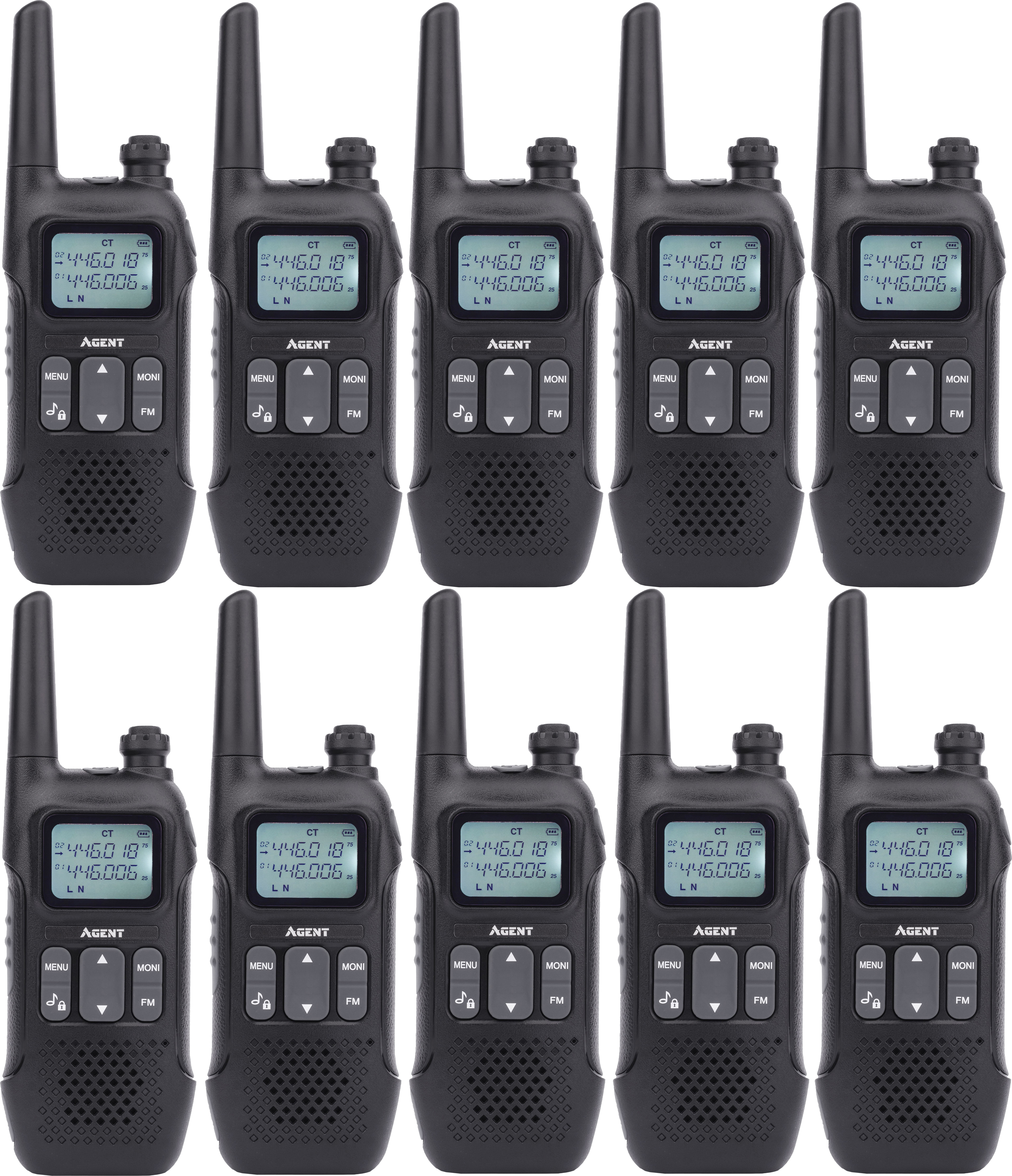 

Комплект раций AGENT Ten Pack 10 шт (AR-R8_10)