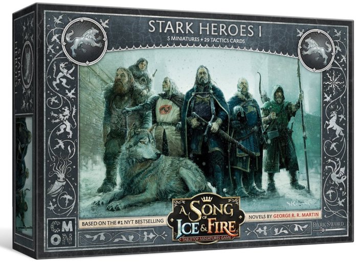 

Настольная игра Hobby World Песнь Льда и Огня: Герои Старков І (A Song of Ice & Fire: Tabletop Miniatures Game – Stark Heroes I)