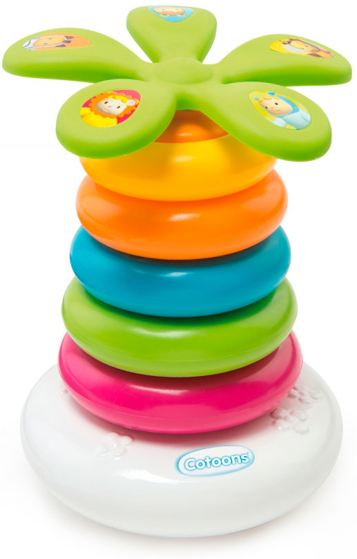 

Пирамида Smoby Toys Cotoons Цветочек 23 см (110404)