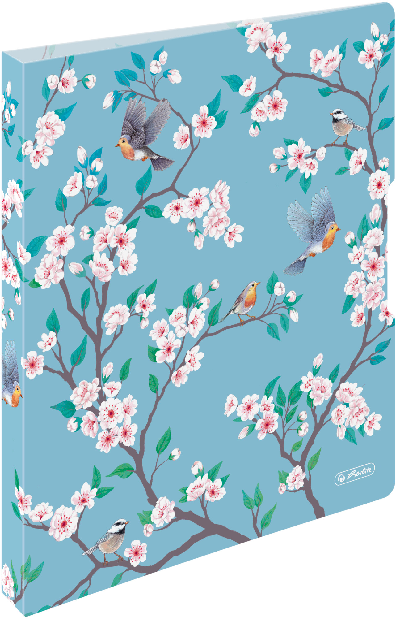 

Папка-регистратор на кольцах Herlitz А4 16 мм Ladylike Birds (50021628)