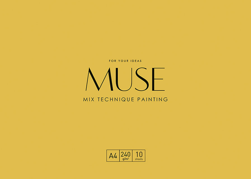 

Бумага для смешаной техники Школярик MUSE А4 10 листов 240 г/м2 5 шт (PD-A4-045)