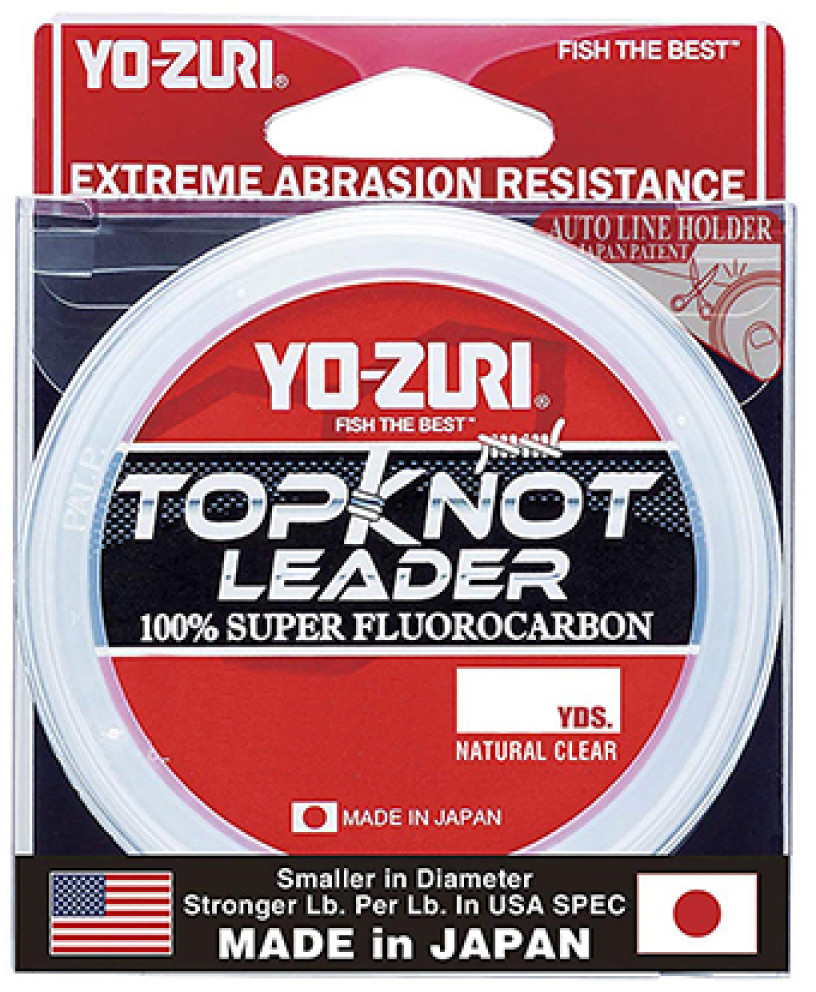

Флюорокарбон Yo-Zuri Topknot Leader 30 YDS 40 Lbs (0.570 мм) (R1232-NC)