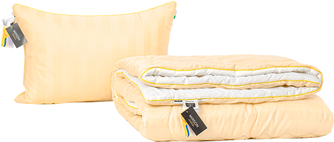

Набор антиаллергенный MirSon Eco Silk Деми Carmela Hand Made №4106 одеяло 155х215 + подушка 50х70 средняя
