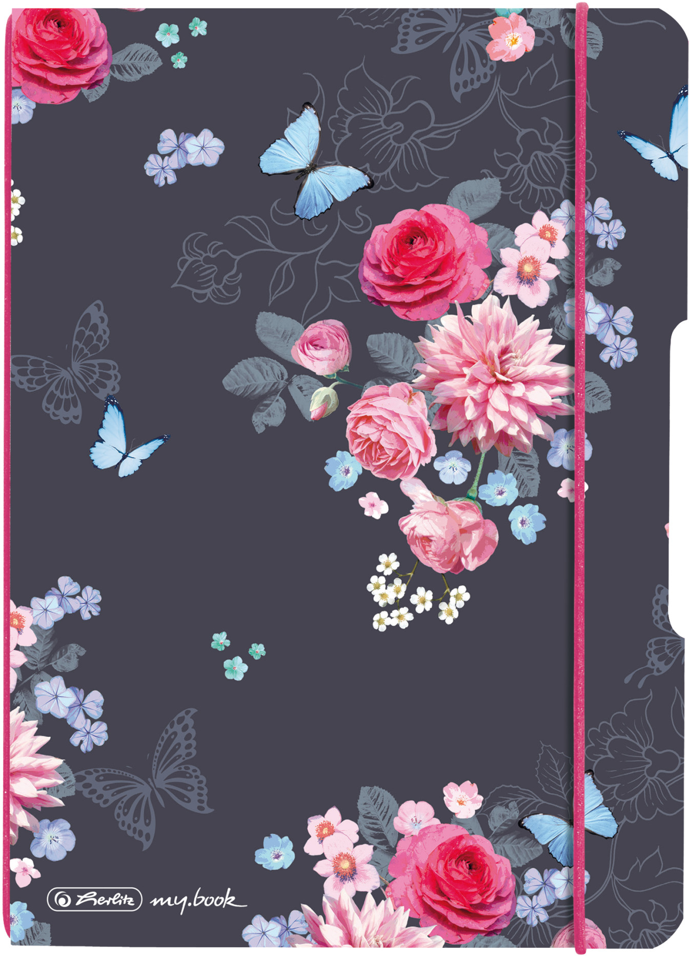 

Блокнот Herlitz My.Book Flex Ladylike Flowers А5 в клетку 40 листов (50021512)