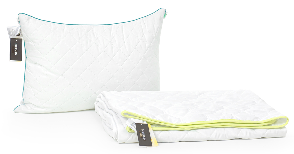 

Набор с бамбуковым волокном MirSon Eco Лето №3280 Одеяло 140х205 + подушка 50х70 мягкая