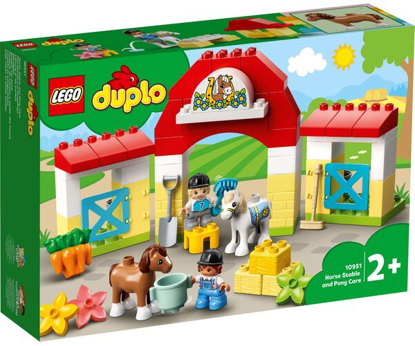 

Конструктор LEGO DUPLO Конюшня для лошади и пони (10951)