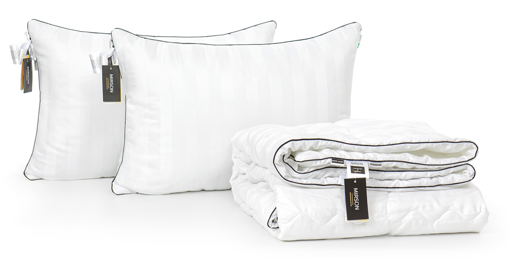 

Набор с бамбуковым волокном MirSon Royal Pearl Hand Made Лето №3343 Одеяло 200х220 + 2 подушки 50х70 мягкие